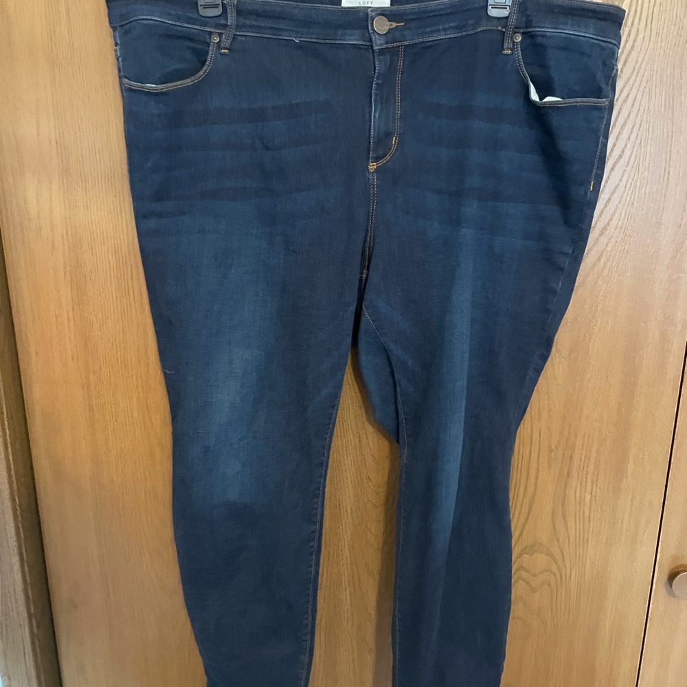 Loft skinny ankle jeans